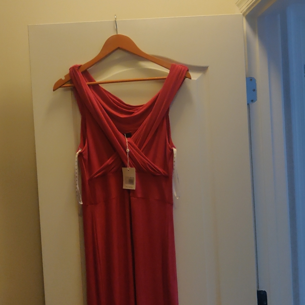 Extra long formal dress
